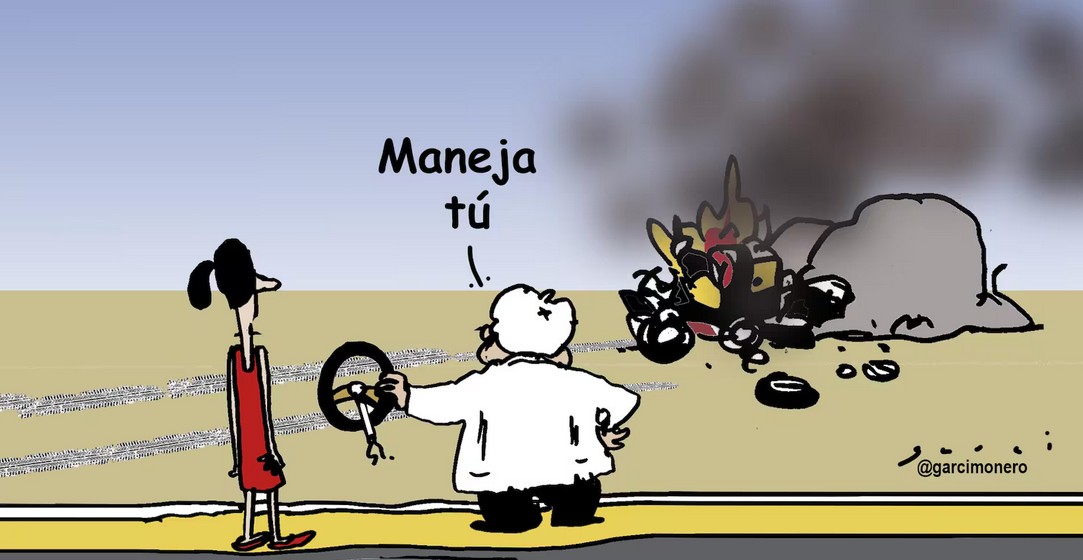 Maneja tú.