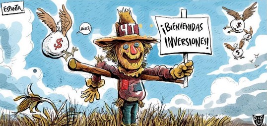 Bienvenidas inversiones.